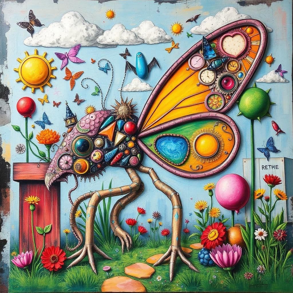 Co-created corporate mural with employees