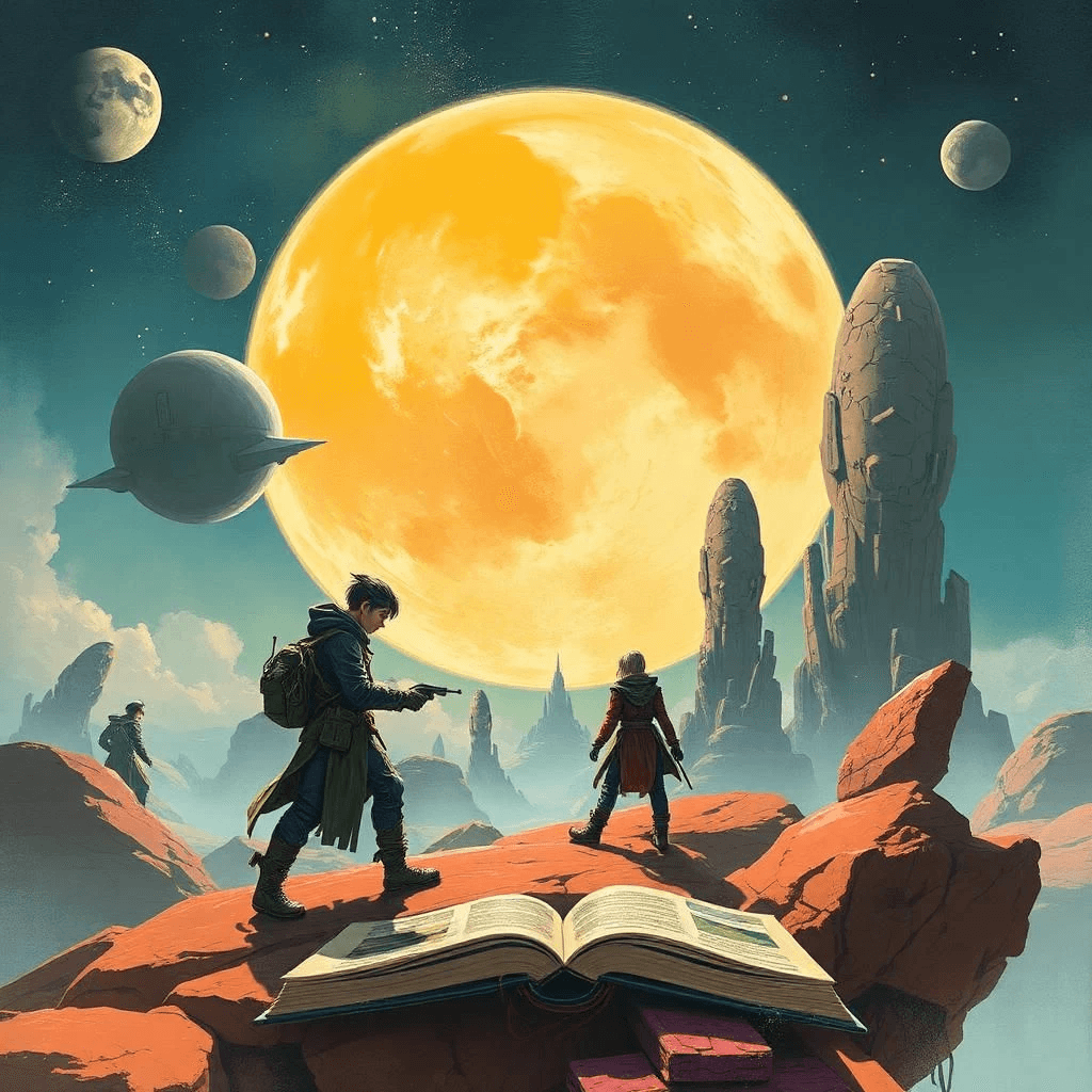 Hybrid artwork created with AI and artist