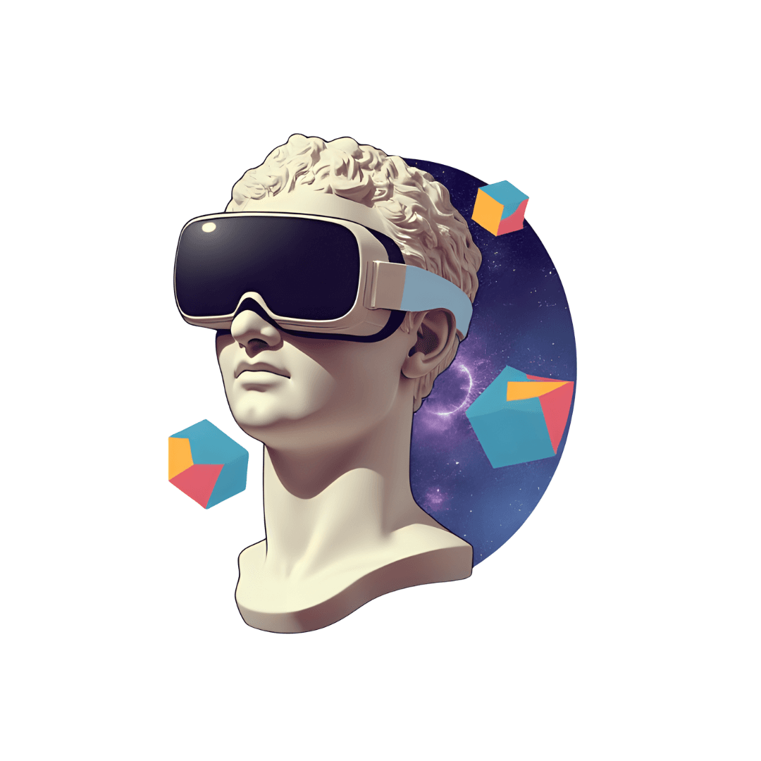 Modern loft with contemporary signature artwork