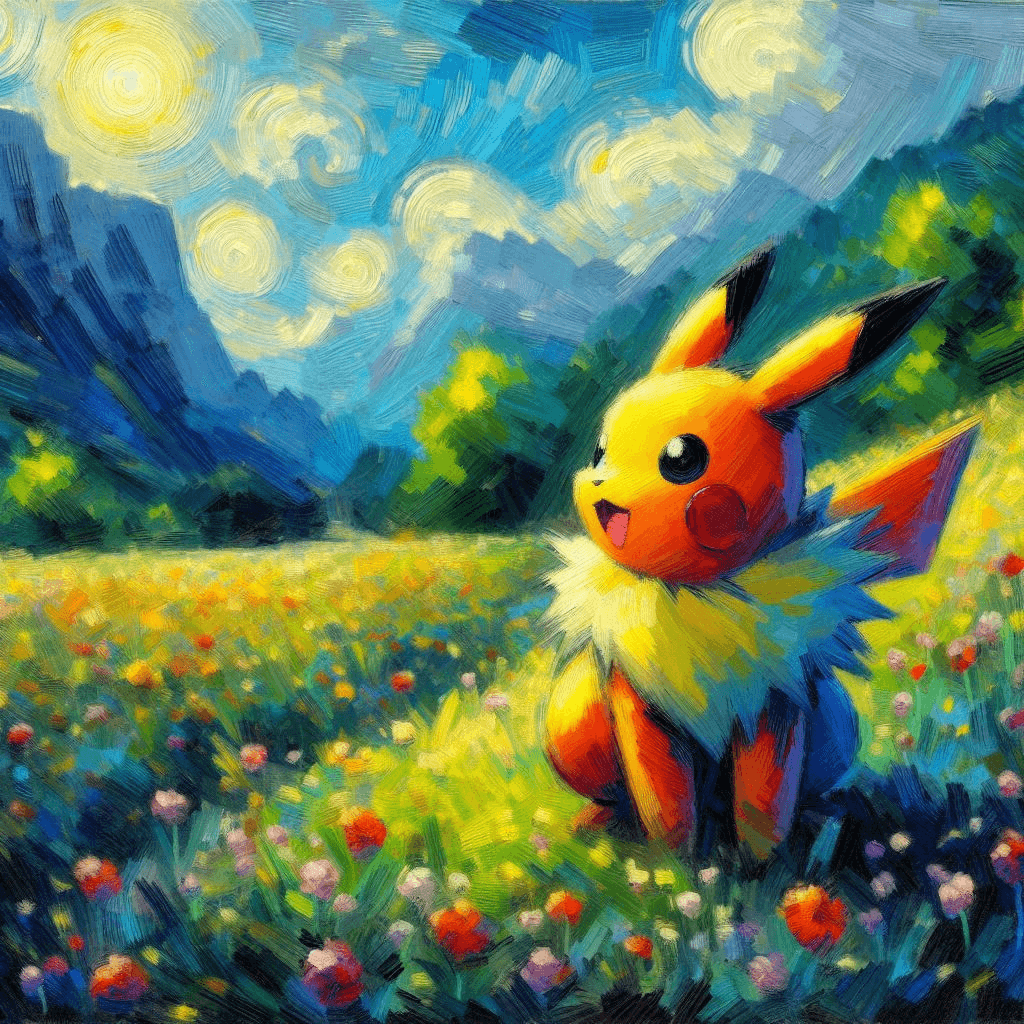 Personalized office with pop-culture colors